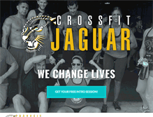 Tablet Screenshot of crossfitjaguar.com